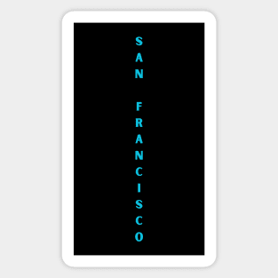 Vertical City San Francisco Tee! Sticker